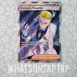 Pokemon Card Colresss Tenacity 087/064 Secret Rare Scarlet Violet Shrouded Fable - Image 1