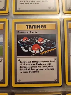 Pokemon TCG Center Base Set Unlimited Regular Card 85/102 - Image 1
