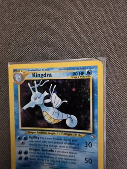 Pokemon Kingdra Neo Genesis TCG Holo Card 8/111 Unlimited Rare - LP - Image 2