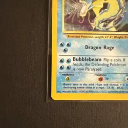 1999 Pokemon TCG Gyarados Holo Rare Card Base Set 6/102 Vintage WOTC MP - Image 5