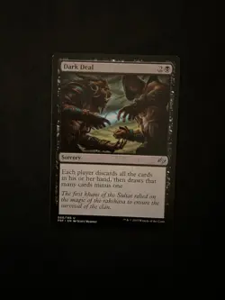 Dark Deal [Fate Reforged] Magic The Gathering MTG Card Magic MTG Cards NM/LP - Image 1