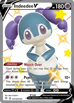 IndeedeeV HP180 Watch Over Metal Pokemon Card-Collectible Gift Display - Image 1