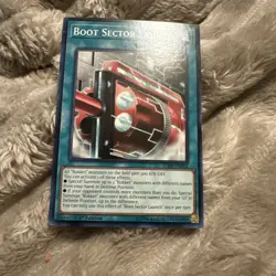 Yugioh! Boot Sector Launch (spell Card) Sdrr En026 - Image 1