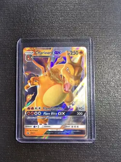 Pokemon TCG Card Charizard GX SM211 - Black Star Promo Holo - NM - Image 1