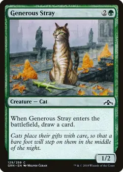 Generous Stray 2x FOIL GRN MTG Guilds of Ravnica Common MINT green - Image 1