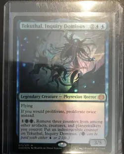 Tekuthal Inquiry Dominus Foil Phyrexia: All Will Be One NM Condition MTG - Image 1