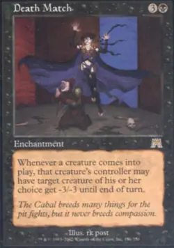 Death Match - Medium Play MTG Onslaught - Image 1