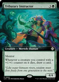 Tributary Instructor (Extended Art) - Near Mint MTG - Image 1