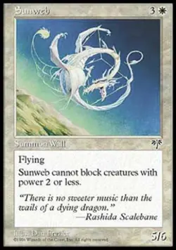 Sunweb - Light Play MTG Mirage - Image 1