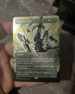 MTG Force of Vigor - Textured Foil, NM-Mint, English Outlaws of Thunder Junction - Image 3