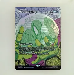 MTG: Mindbreak Trap (Borderless) Marvel Universe Eternal-Legal Foil NM - Image 1