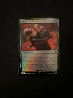 Wound Reflection *FOIL* [Doctor Who] #223 Magic MTG Cards NM - Image 1