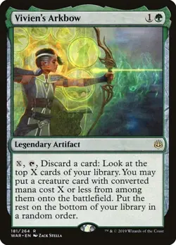 Vivien's Arkbow - War of the Spark ​​​​​- MTG - Image 1