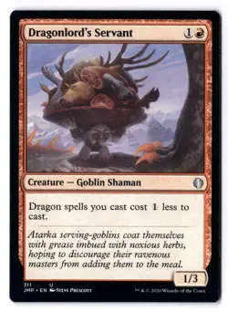 Dragonlord's Servant NM* Jumpstart ENGLISH 311 mtg -UnltdCards - Image 1