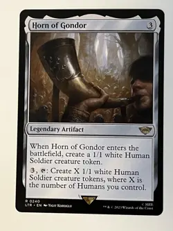 Horn of Gondor the Lord of the Rings: Tales of Middle-Earth Non-Foil MTG NM - Image 1