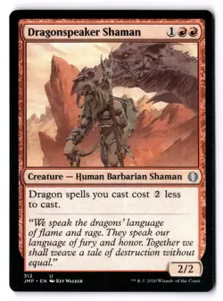 Dragonspeaker Shaman NM* Jumpstart ENGLISH 312 mtg -UnltdCards - Image 1