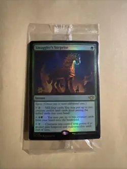 MTG Smuggler’s Surprise PRE OTJ 0180 R NM Sealed Prerelease FOIL - Image 1