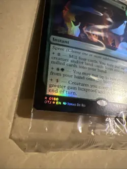 MTG Smuggler’s Surprise PRE OTJ 0180 R NM Sealed Prerelease FOIL - Image 3