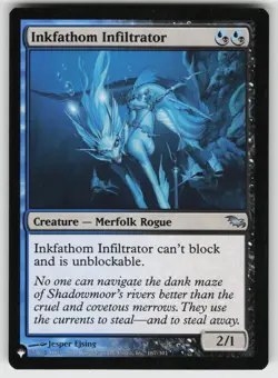Inkfathom Infiltrator U The List Reprints 167/301 MTG - Image 1