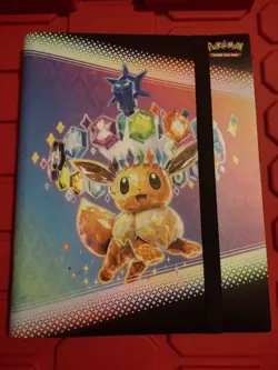 Prismatic Evolutions Binder with Cards Inside Pokemon TCG Trading Cards NM Mint - Image 1