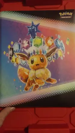 Prismatic Evolutions Binder with Cards Inside Pokemon TCG Trading Cards NM Mint - Image 2