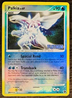 Palkia 26/106 Platinum Reverse Stamp Great Encounters Pokemon 2008 VINTAGE (LP) - Image 1