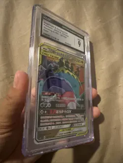 Pokemon S-Chinese Naganadel & Guzlord GX CSM2.5C 037/061 Sun & Moon Mint Cgc 9 - Image 3