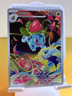 Ivysaur Illustration Rare 134/132 Near Mint Mega Evolution Pokemon TCG English - Image 2