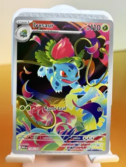 Ivysaur Illustration Rare 134/132 Near Mint Mega Evolution Pokemon TCG English - Image 5