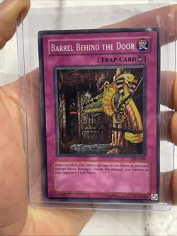 Barrel Behind The Door Trap Card YUGIOH PGD-095 Foil 78783370 LP Yugioh! - Image 2