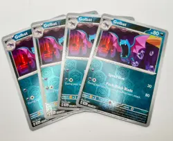 Golbat Reverse Holo 028/064 x4 4x Pokemon Card Shrouded Fable 2024 Playset - Image 1