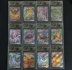 12 Lot OCD 10 Pokemon Chinese Card RRR RR Charizard Gengar Umbreon Rayquaza SQ - Image 1