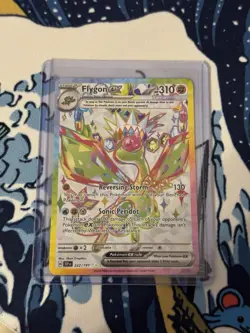 Pokemon TCG Flygon EX Holo Ultra Rare Card 222/191 Sv08: Surging Sparks NM 2024 - Image 1