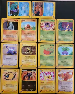 Pokemon TCG Expedition 14 Card Non Holo Lot LP/NM - Image 1