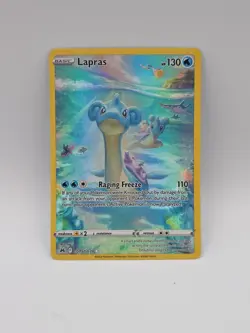 Lapras GG05/GG70 Crown Zenith Galarian Gallery Holo Full Art Pokemon TCG Card - Image 1