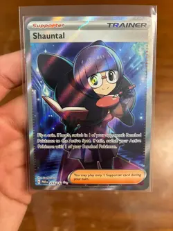 Shauntal Full Art 243/182 Paradox Rift, Scarlet & Violet (NM) Pokemon Card - Image 1