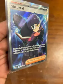 Shauntal Full Art 243/182 Paradox Rift, Scarlet & Violet (NM) Pokemon Card - Image 2
