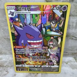 Pokemon Gengar Trainer Gallery Lost Origin TCG Card TG06/TG30 NM Condition - Image 1