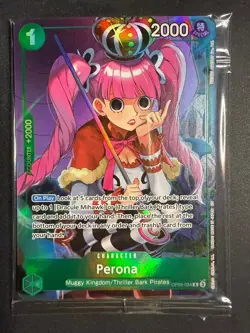 Perona (Illustration Box Vol.4) OP09-034 One Piece Promotion Cards Foil SEALED - Image 1