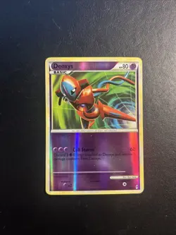 Deoxys 2/95 Call of Legends Pokemon Card Reverse Holo Rare Lightly Played LP - Image 1
