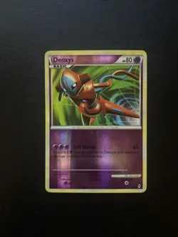 Deoxys 2/95 Call of Legends Pokemon Card Reverse Holo Rare Lightly Played LP - Image 2
