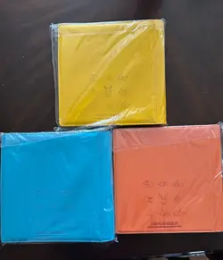 Lot of 3! Pokemon S-Chinese Flareon+Jolteon+Vaporeon GX 480 slots Card Binder - Image 2