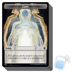 10 pcs COPY TOKEN (23) Commander Legends Magic MTG MINT CARD - Image 1