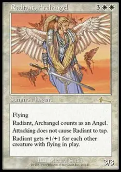 Radiant, Archangel - Light Play MTG Urza's Legacy - Image 1