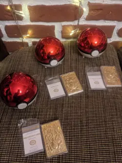 Pokemon 23K gold plated trading cards 1999 Burger King promotion full set - Image 2