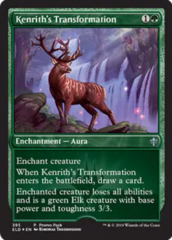 Hero Deal, English - 1 x MTG Kenrith's Transformation - Promo Pack MTG / Promo P - Image 1