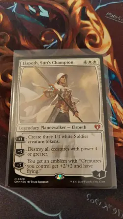 MTG Magic - elspeth sun's champion CMM MTG NM eng x1 - Image 1