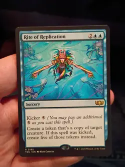 Rite of Replication - TDC 0165 NM - MTG Magic - Image 1