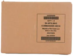 Magic: The Gathering Modern Horizons 3 Commander Deck 4 Box Case - Image 1