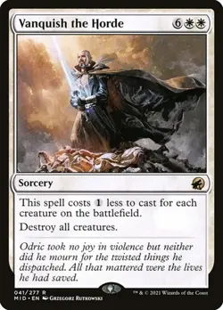 Vanquish the Horde MID NM MTG - Image 1